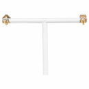 Men's Women's Lover New Luxury Party Square Crown Hollow Zircon Stud EarringE9F3