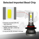 2Pcs 9005/Hb3/H10 Mini1 Led Headlight 36W 6000Lm Cob Bulbs Kit Hi/Low Beam  W4I8