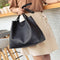 Women Handbags Purse Shoulder Bags Casual Tassel Tote 4Pcs Bags(Black) J1A6