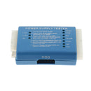 PC Computer 20/24 Pin Power Supply Tester w/ PSU ATX SATA HDD Connectors