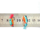 12 Pcs/Lot Fly Larvae Fishing Lures Crank Baits Hooks Bait Fish Tackles A4A9