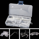 1xDurable Eyeglass Screw Nut Nose Pad Optical Repair Tool Assortment Kit Unique