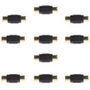 10 Piece RCA Female to Female Coupler Socket Audio Adapter Extender
