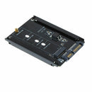 2 in 1 mSATA to SATA NGFF M.2 to SATA3 Converter PCB Adapter Card SSD Disk Dng