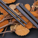 1pair Black Bamboo Chopsticks Healthy Chinese Chopsticks Reusable Sushi Gift M&E
