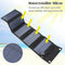Folding Solar Panel Charger USB Charging for Cellphone Notebook Laptop