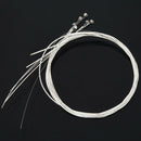 set of 6 150XL gauge 0.009 inch steel strings for electric guitar