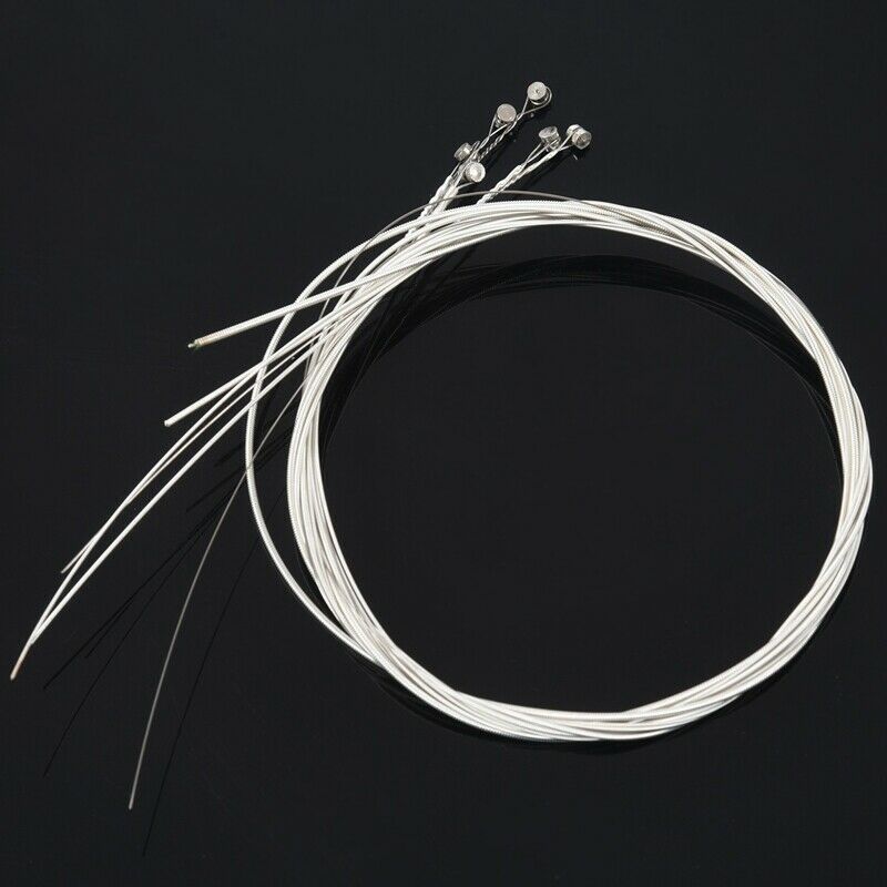 set of 6 150XL gauge 0.009 inch steel strings for electric guitar