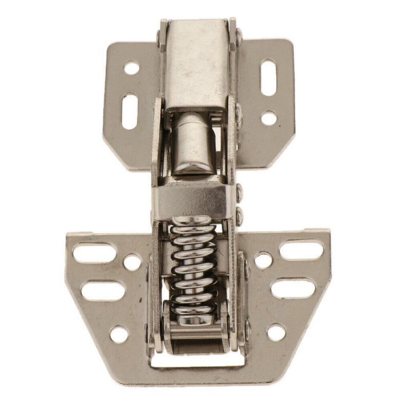 8Pcs RV 90 Degree Gate Cabinet Door Spring Hinges Cupboard With Screws