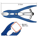 Farming/Ranch Castration Tool, Livestock Castration Pliers+Rings(100Pcs),