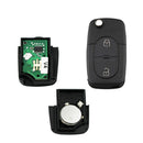 Key Cover Case Remote Fob Protector fit for Passat 1997-2000, 2Buttons Keyless