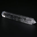 160mm Hexagonal Prism Natural Transparent Crystal Quartz Point Heal Wand Decor