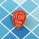 Cartoon Letters Brooch Fashion Red Balloon Pins Badge Backpack Jacket Gift