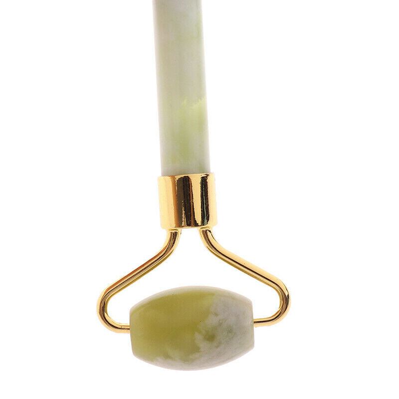 1PC Green Roller Natural Facial Care Tools Jade Face Massage Roller Beauty T BX
