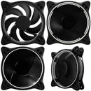 1X(Jonsbo Fr-301 Fan Pc Case Fan Cooler 12Cm Computer Cpu Cooling Fan Rgb A