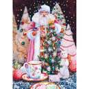 Diamond Picture Mosaic 5D DIY Drill Santa Claus Painting Round Full Kit