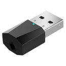 USB Bluetooth 4.2 Stereo Audio Transmitter 3.5mm Audio Cable For TV, PC, Bl B9J7