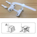 Furniture Practical Strap Anti-Tip Buckle Plastic Falling Durable For Home