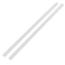 3Mmx250Mm Round Shape Solid Acrylic Rod Pmma Extruded Bar Clear 2Pcs Q8L4