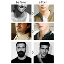 Beard Oil Comb Brush Beard Care Kit Mustache Grooming Travel Bag Set for Men