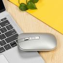 M106 Wireless Bluetooth 5.0 Mouse 2.4GHz 1600DPI Receiver Rechargeable Mute Mice