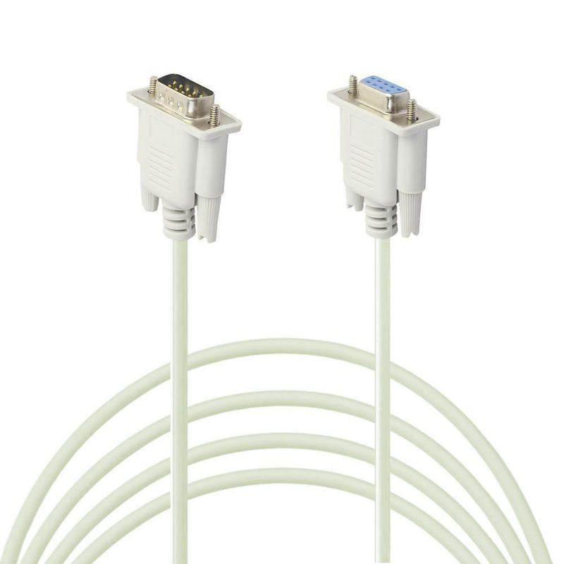 Serial RS232 9-Pin Male to Female DB9 9-Pin Converter Extension Cable(1.5m)