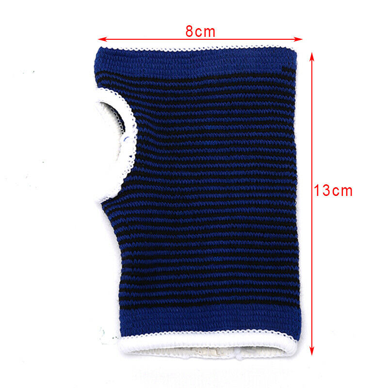 1Pair Polyester Wrist Hand Support Glove Wrist Protect Sweatband Wrist Gu uW