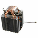 Lan Shuo Pure copper 4 heat pipe for 1366 1155 775Intel/AMD CPU heat sink 3 S7C6