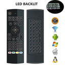 MX3 Backlit Air Fly Mouse Wireless Keyboard IR Learn Remote For AndroidBox TV LJ
