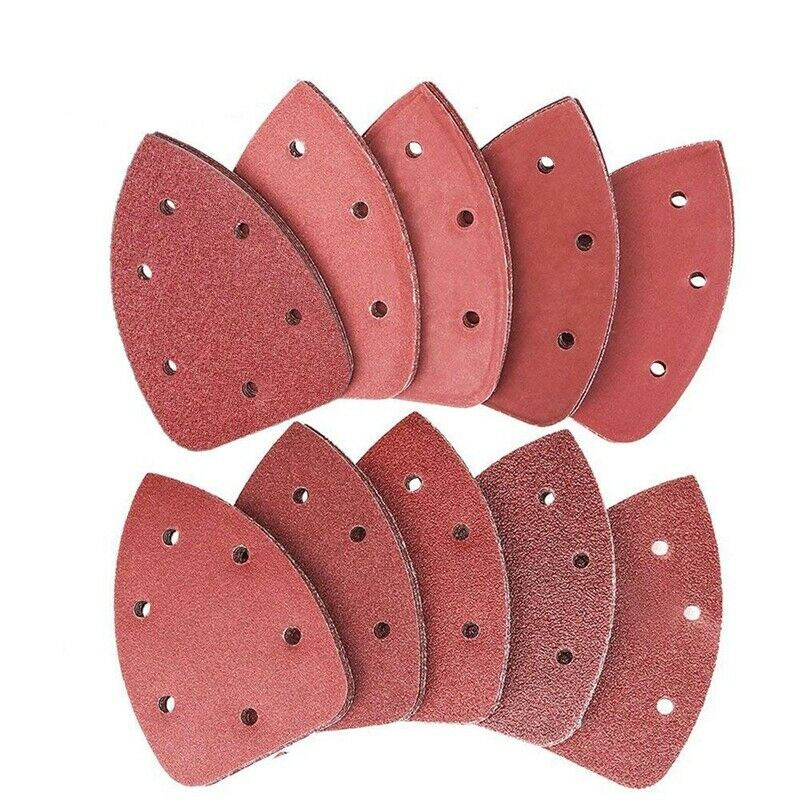 Sanding Pads,80PCS Stick On Sanding Discs Pads Hook and Loop Sanding e-Pads W2K5