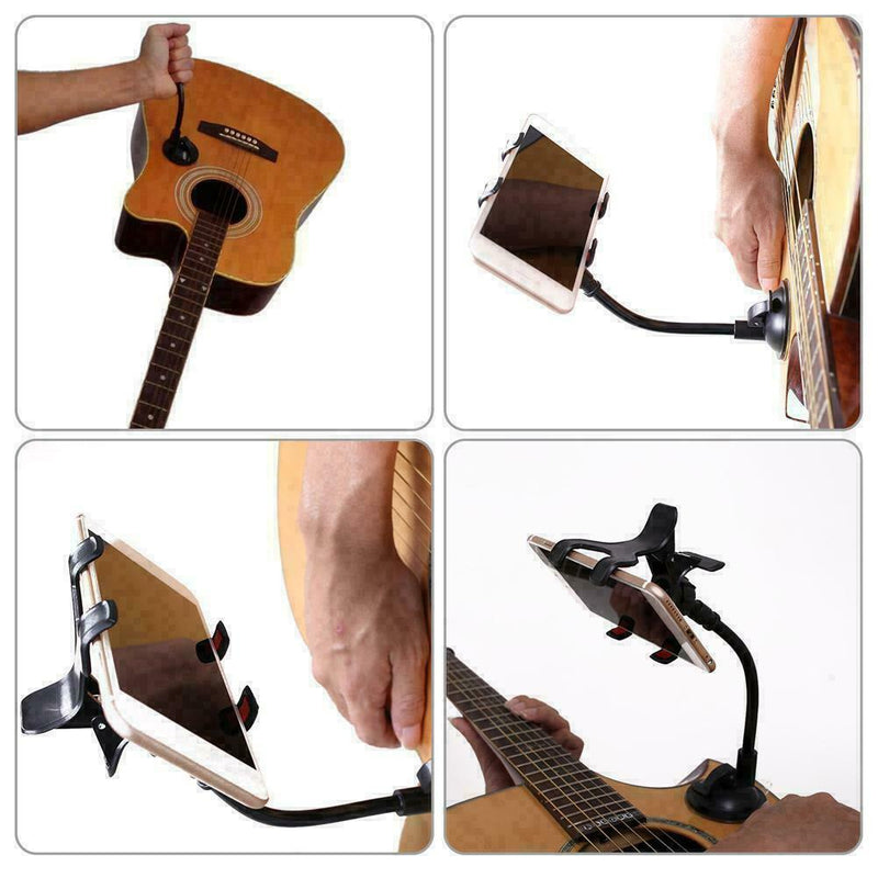 Phone Holder Stand For Guitar Singing lyrics Song Holder Car SuckerCups Y2T U4K0