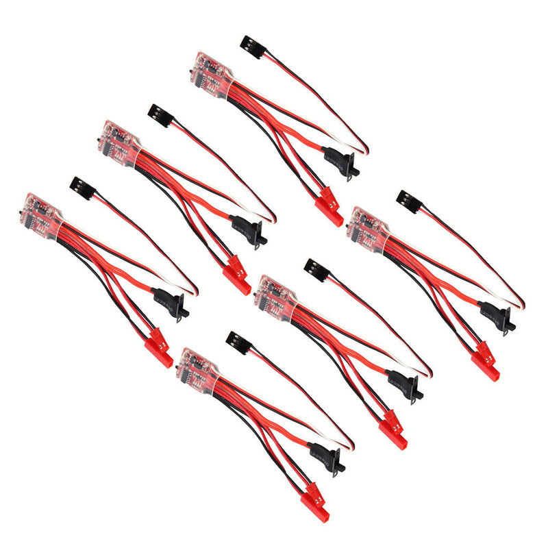 6pcs Dual Way Brush ESC For RC Car Boat Parts Accessories Without Brake