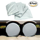 4Pcs Wheel Tire Covers for RV Truck Car Auto Camper Trailer 27''- 29" Diame Gw