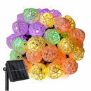 30 LED Solar Lights String Colored Lights for Christmas