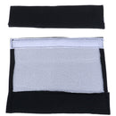 2 Pcs Black Car Seat Belt Shoulder Safety Pads Cover Comfortable Cushion JR