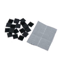 20pcs Aluminum LED/CPU/IC Chip  Sink Cooling Fin Radiator Pad 18x18x5mm