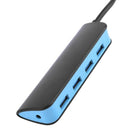 5Gbps USB Hub Splitter 4-In-1 Usb3.1 Type-C 4 Ports Usb Hub With Cable 20.5