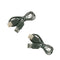 USB 2.0 Type A Male to USB A Male Sycn Data Charger Cable Black Cord 50cm T E9A5