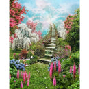 5D DIY Full Drill Diamond Painting Garden Path Cross Stitch Embroidery Kits