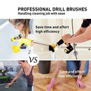 21 Piece Drill Brush Attachments Set Scrub Pads Sponge Power Scrubber Brush