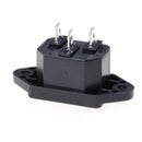 5Pcs IEC 320 C14 Male Plug Panel AC 250V 10A Power Inlet Sockets Connectors S Ew
