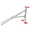 Adjustable Double Pole Bracket Fishing Rod Holder Rest Stainless Fish Tackle#