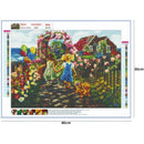 5D DIY Full Drill Diamond Painting Pretty Girl Home Cross Stitch (Girl01)