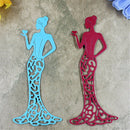 Elegant Lady Cutting Dies Scrapbooking Metal Embossing Photo Album Decor FoldME