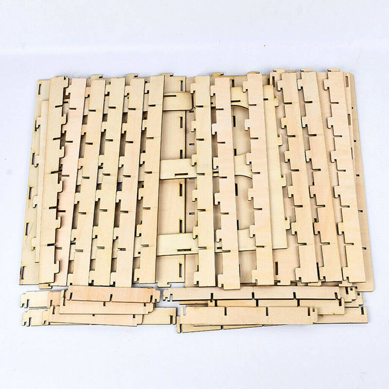 DIY Wooden Paint Rack Ink Storage Organizer 3-layer 54-grid