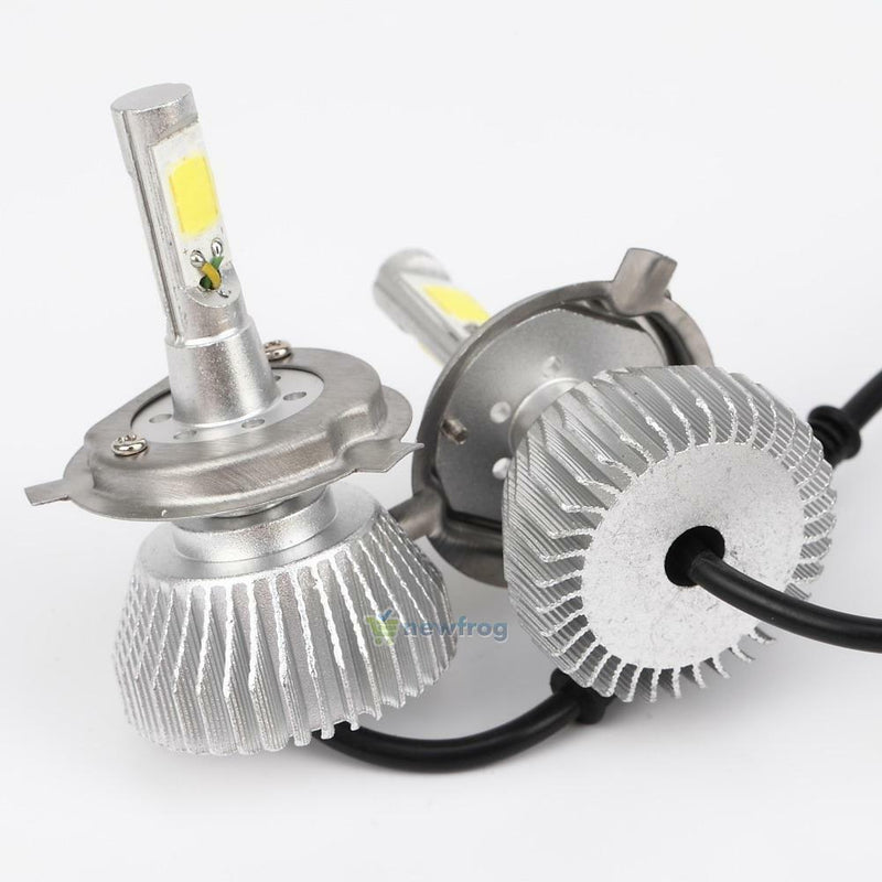 60W 6000LM H4 LED Light Headlight Vehicle Car Hi/Lo Beam Bulb Kit 6000k White