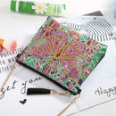 DIY Butterfly Special Shaped Diamond Painting Leather Chain Messenger Bags