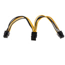 6 Pin To Dual 6 Pin Graphics Video Card Double, PCI-E PCIe Power Supply Splitter