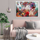 Full Round Drill Diamond Painting 5D DIY Butterfly Beauty Rhinestone Poster