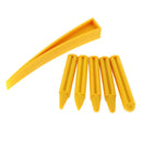 5PCS Hail Removal Kit Dent Repair Tool Nylon Pen +1Pcs Support Clip